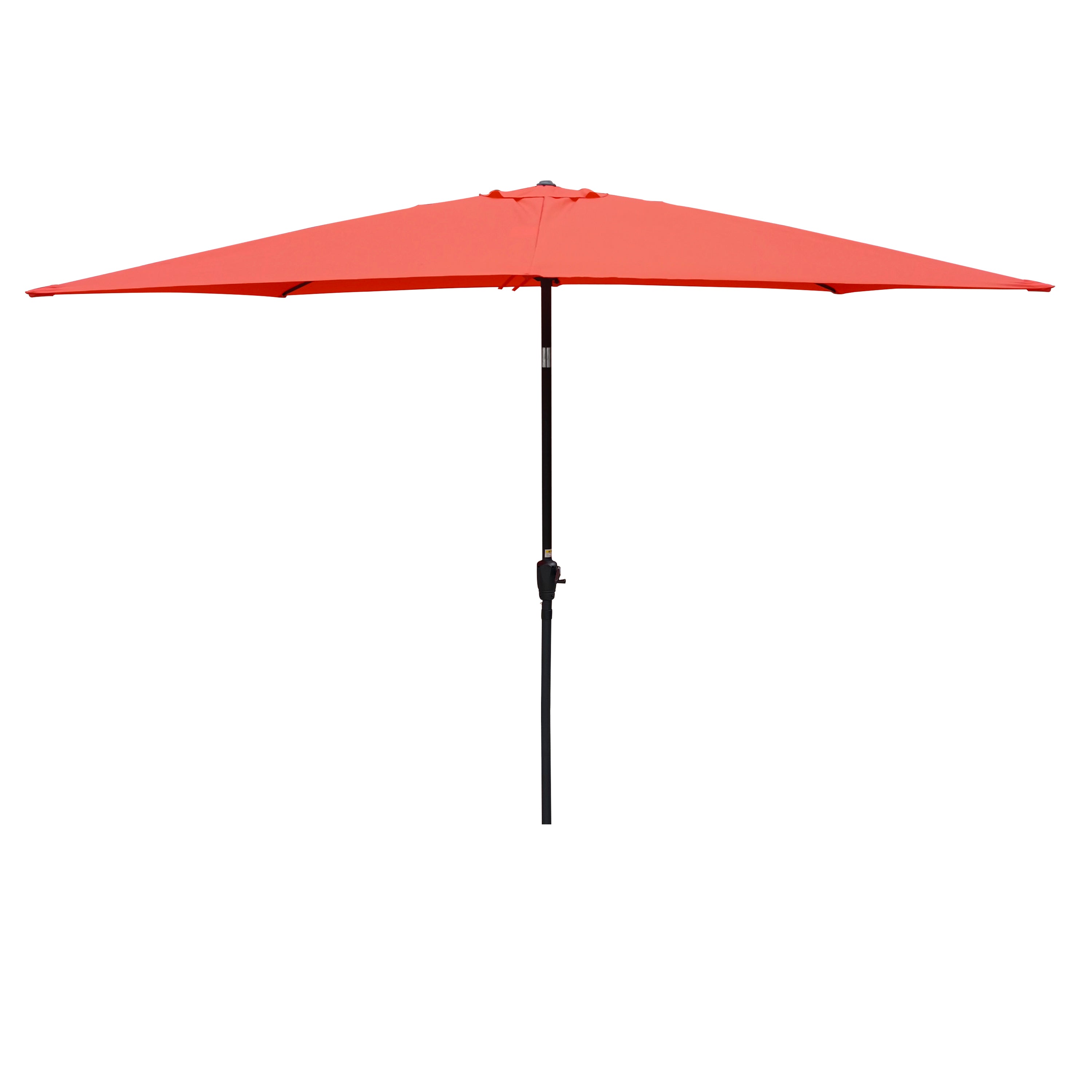 Ultimate 9x6ft Outdoor Patio Umbrella: Waterproof Tilt & Crank for Relaxation