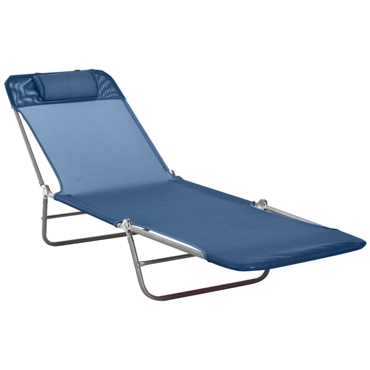 Ultimate Folding Lounge Chair - Perfect for Beach & Poolside Relaxation!