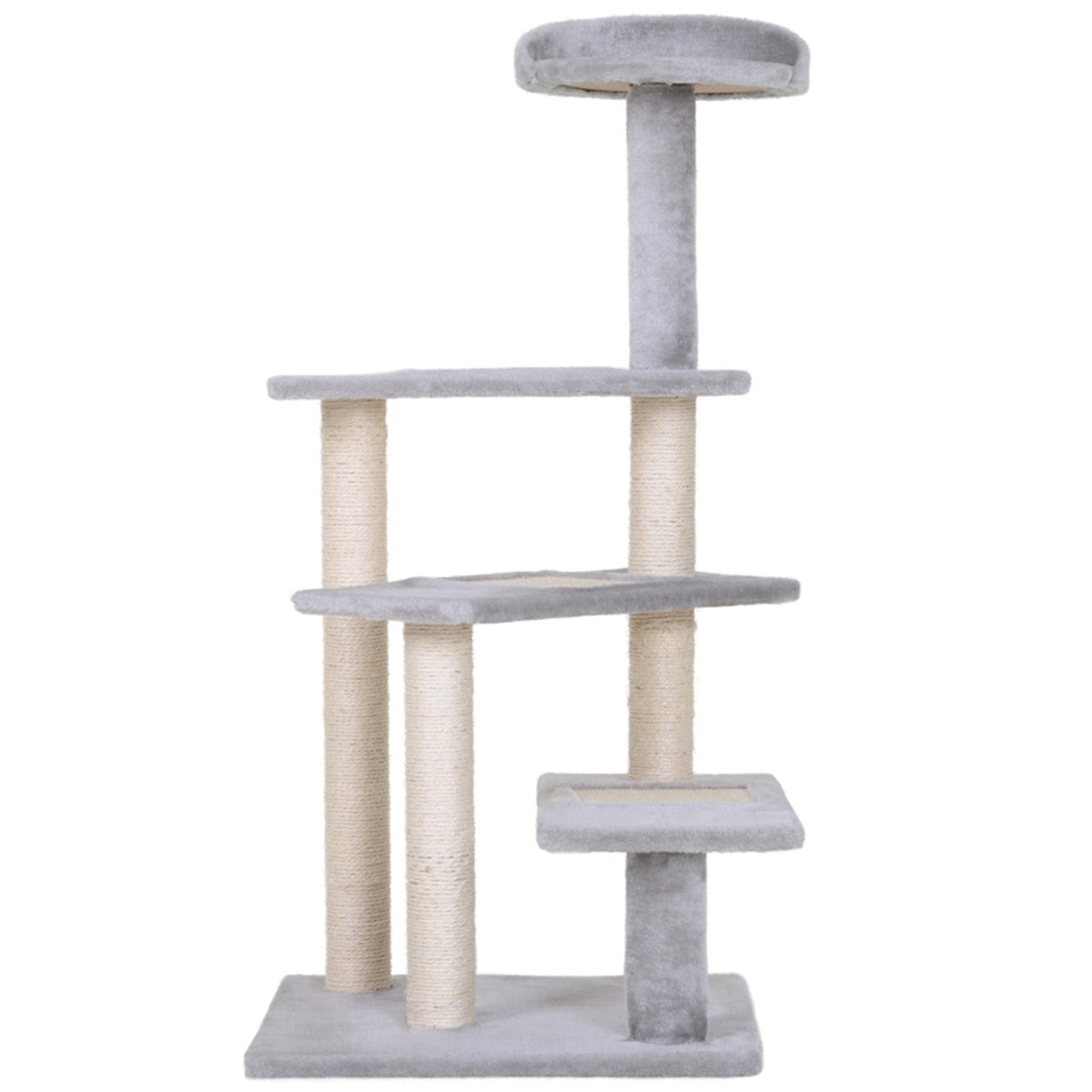 Deluxe Wooden Cat House with Multi-Activity Shelves – Perfect for Play & Relax!