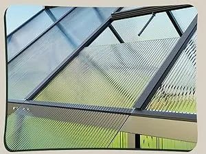 8x12 FT Greenhouse for Outdoors, Quick Setup Polycarbonate Greenhouse with Roof Vent, Aluminum Large Walk-in Greenhouse ，Black