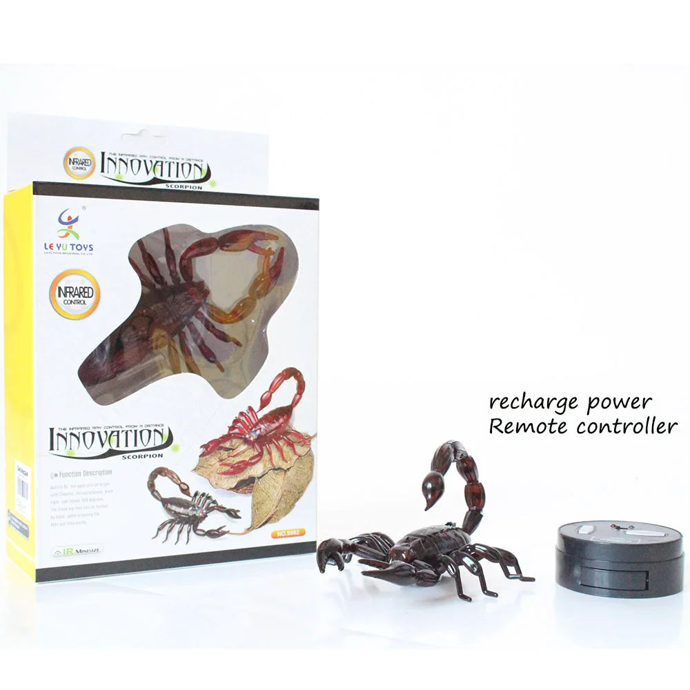 RC Dog Cat Pet Toy Animal Remote Control Beetle Electric Cockroach Spider Caterpillar Fake Snake Dinosaur Tricky Cobra Centipede