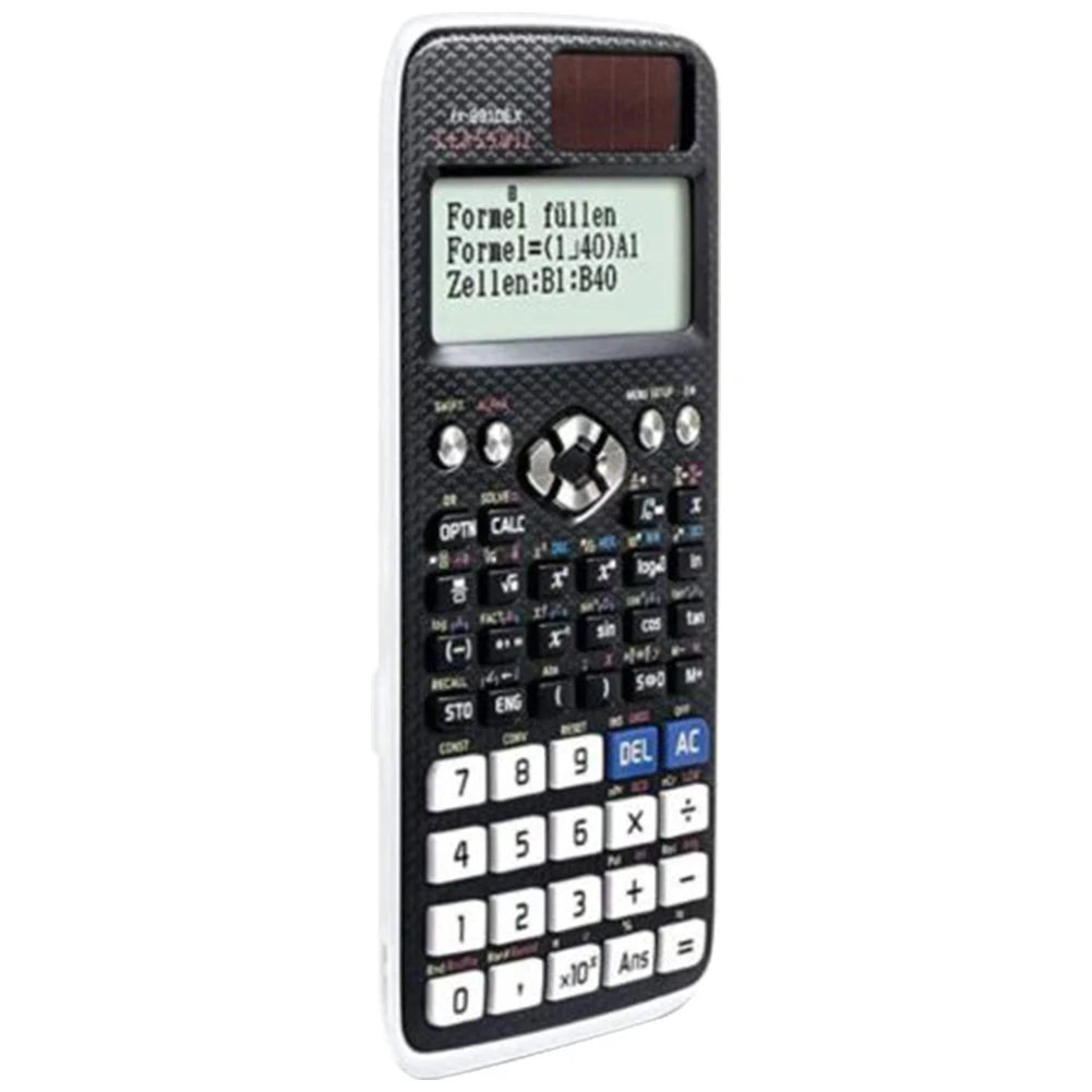 New 991EX Scientific Calculator Original Digital Large Display 696 Functions For Middle High College Solar Scientific Calculator