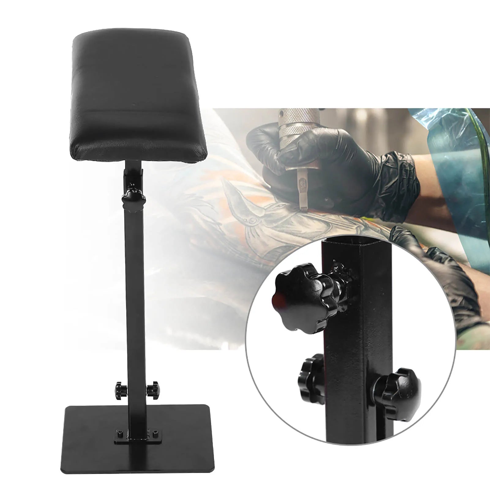 Professional Tattoo Armrest Adjustable Height Leg Rest Stand Arm Bar Pad Tattoo Tool Tattoo Stand Tattoo Armrest Tattoo Supplies