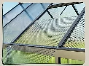 4x6 FT Greenhouse for Outdoors, Polycarbonate Greenhouse with Quick Setup Structure and Roof Vent, Aluminum Walk-in Greenhouse