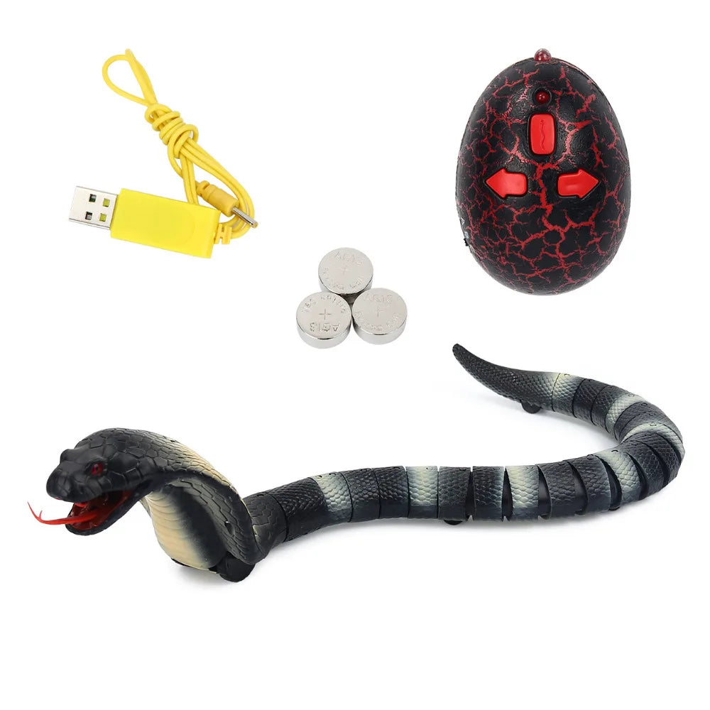 RC Dog Cat Pet Toy Animal Remote Control Beetle Electric Cockroach Spider Caterpillar Fake Snake Dinosaur Tricky Cobra Centipede