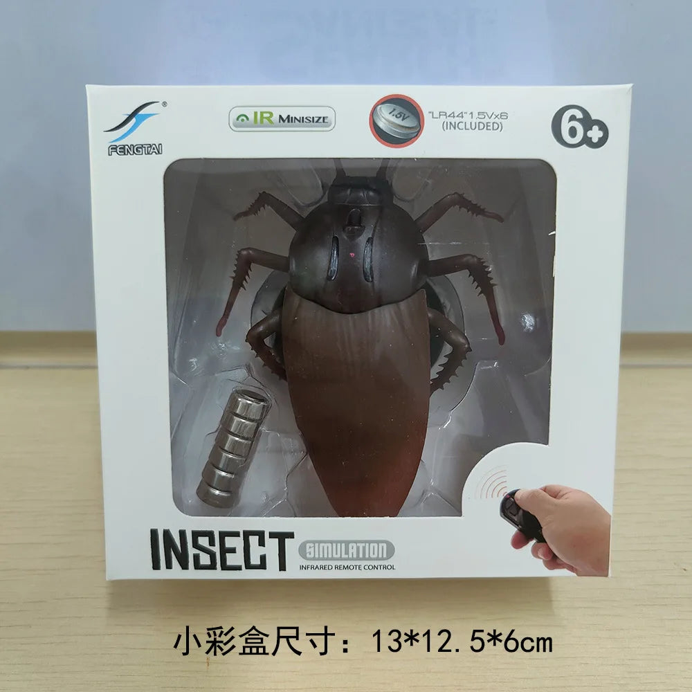 RC Dog Cat Pet Toy Animal Remote Control Beetle Electric Cockroach Spider Caterpillar Fake Snake Dinosaur Tricky Cobra Centipede