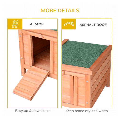 Natural Wooden Pet House – Stylish, Durable & Easy Clean Design!