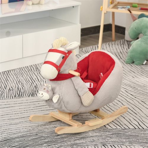 Delightful Baby Rocking Horse - Whimsical Design for Endless Fun!