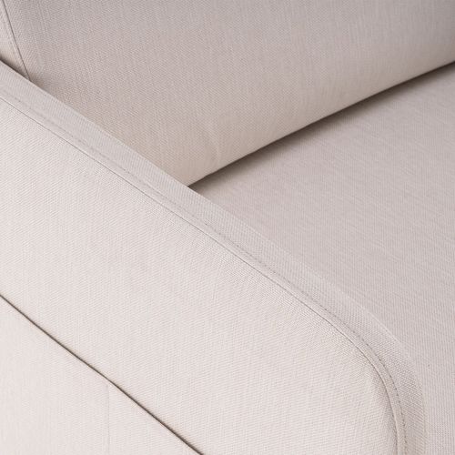 Lounge Chair, Comfy Single Sofa Accent Chair for Bedroom Living Room Guestroom, Beige