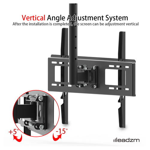 TMC-7006 Ceiling Mount TV Wall Bracket Roof Rack Pole Retractable For 32