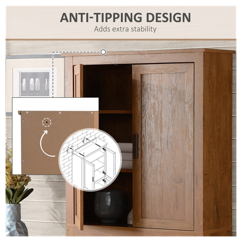 Stylish Oak Storage Cabinet: Ample Shelves for Every Room & Chic Design