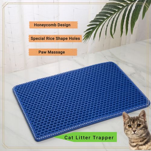 MiLi Cat Litter Mat: Waterproof & Easy-Clean Double Layer, 21