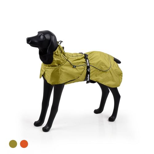 Cozy Adjustable Waterproof Dog Jacket – Stylish Green Vest for Small Dogs