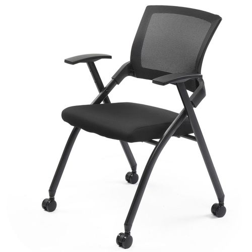 Premium Stackable Conference Chairs with Wheels - Ergonomic Comfort & Style