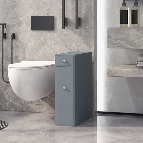 Stylish Slide-Out Bathroom Storage Cabinet for Clutter-Free Spaces!