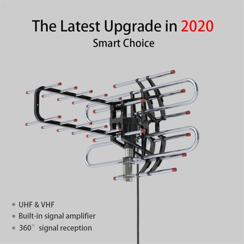 Leadzm TA-851B 360° UV Antenna: Powerful Dual Frequency & Compact Design