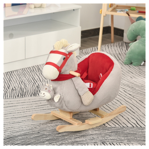 Delightful Baby Rocking Horse - Whimsical Design for Endless Fun!