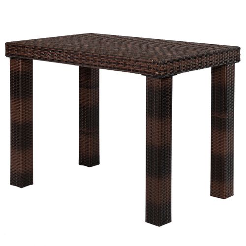 Elegant Brown Gradient Bar Table - Modern Design for Stylish Spaces